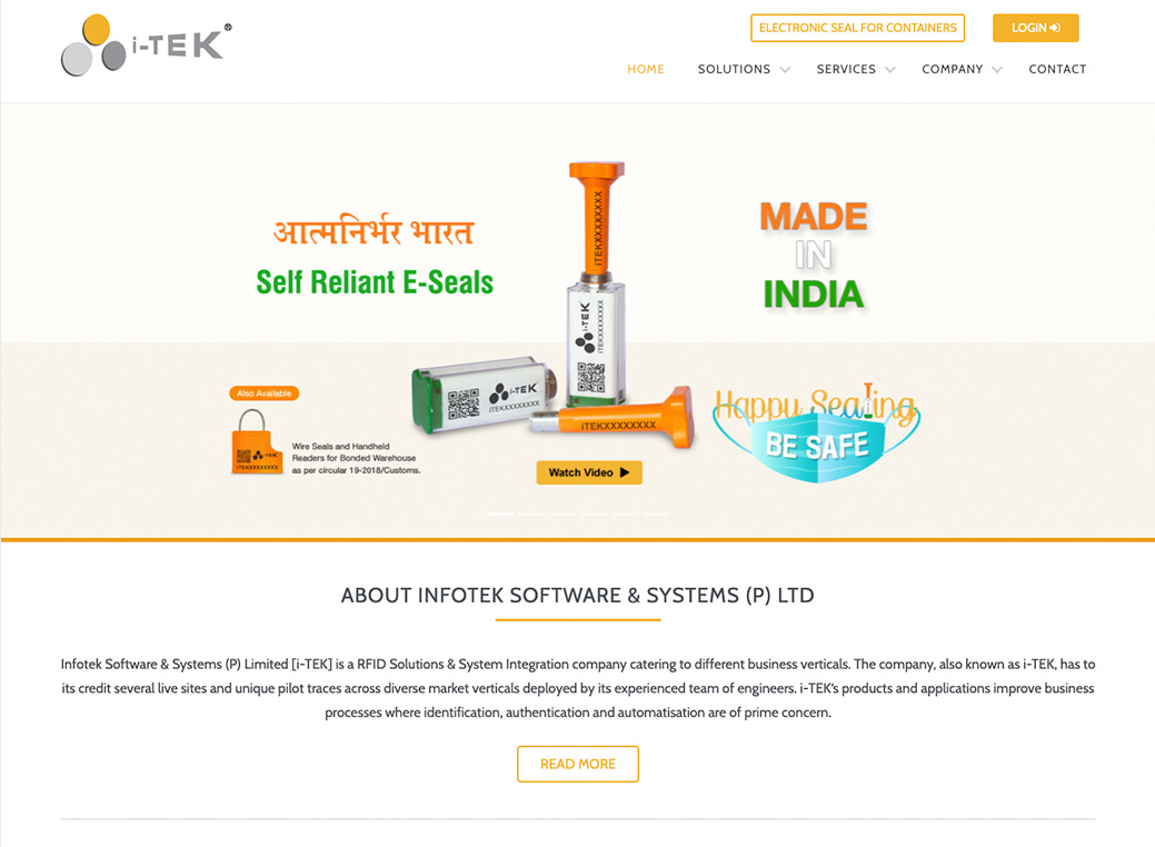 Infotek Software Project Featured Image